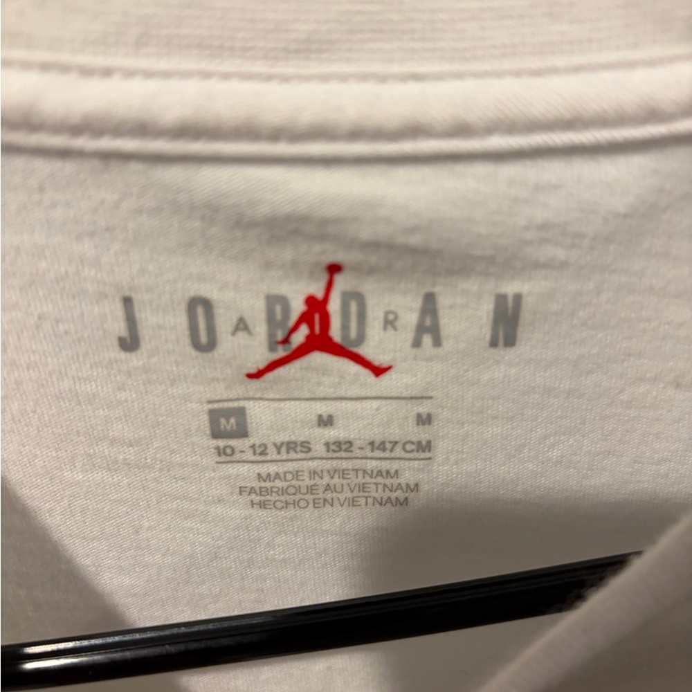 Jordan Kids' Tee with Blue and Black Graphic - Picture 3 of 3